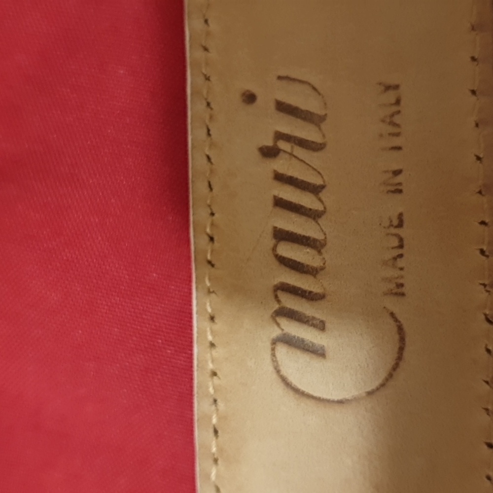 Mauri genuine leather Alligator belt. Length Is 60 Inches Long. - Picture 5 of 7